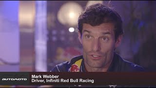 Mark Webber in the Infiniti Performance Engineering Academy at the Infiniti Center Dubai [upl. by Ial]