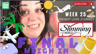 Slimming World Week 25  final weigh in [upl. by Marinelli]