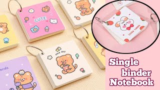 diy single binder notebook with paperEasy art and craft ideas [upl. by Leandro86]