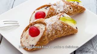 How to Make Homemade Cannoli Like a Professional Pastry Chef [upl. by Scarlett]