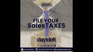 Sales Tax Filing Ensure your LLCs quarterly Sales Tax filing is completed by the upcoming Deadlines [upl. by Anissa]