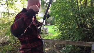 Is it possible to shoot several different bows  Archery Practice  Point on distance  Tradlife [upl. by Enrica]