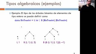 Tipos de datos algebraicos  28  UPV [upl. by Auhesoj]