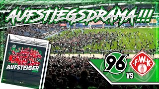 Vlog Hannover 96 II  Würzburger Kickers  Hannover ringt Würzburg nieder [upl. by Ottie]