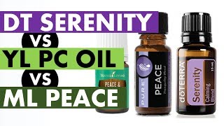 doTERRA Serenity VS Young Living Peace And Calming VS Melaleuca Peace [upl. by Norman486]