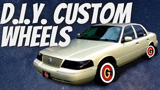 Ford Mustang Wheels On My Grand Marquis Get A Fresh Look [upl. by Zondra]