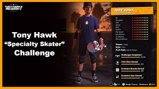 EASY METHOD for Tony Hawk quotSpecialty Skaterquot Challenge [upl. by Odnarb631]