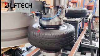 Tire uniformity testing machine [upl. by Novaelc]