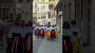 These women are wearing beautiful traditional spanish dance dress women dress [upl. by Tedder]