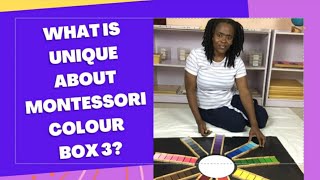 What is unique about Montessori Colour Box 3 [upl. by Hildie806]