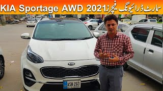 KIA Sportage AWD 2021 Model Detailed Review  Price Specifications amp Features [upl. by Etennaej550]