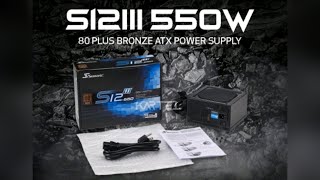 Unboxing amp Changing Power Supply  Seasonic S12III 550 watts 80 Bronze Power Supply  EoNs Fambam [upl. by Omik]