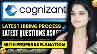 Cognizant Hiring 2025  Latest Hiring Process😱  Latest Questions asked with Proper Explanation🔥 [upl. by Domph]