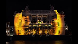 Lichtspektakel Götterdämmerung  Opernhaus Zürich [upl. by Mala239]