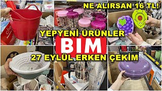 BİME YENİ GELEN ÜRÜNLER27 EYLÜL ERKEN ÇEKİMNE ALIRSAN 16TLBİM AKTÜEL ÜRÜNLERBİMÇEYİZ ALIŞVERİŞ [upl. by Girardo191]