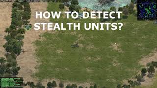 Combat Siege 117 How to detect stealth units Tutorial [upl. by Adnawat607]