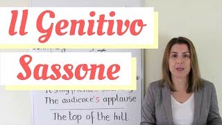 Il genitivo sassone 1  possessivo in inglese [upl. by Ainex212]