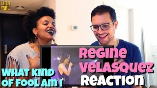 Regine Velasquez  What Kind Of Fool Am I Reaction [upl. by Wilone]