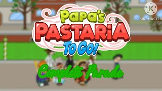 Papas Pastaria To Go  Complete Parade [upl. by Ainat]