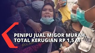 Dijemput Polisi Pelaku Penipuan Minyak Goreng Murah Teriak amp Menangis [upl. by Rednas]