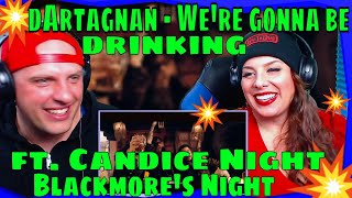 REACTION tO dArtagnan  Were gonna be drinking ft Candice Night Blackmores Night [upl. by Eitteb]