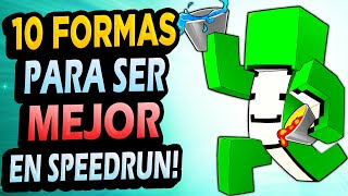 😎 10 Formas Para ser PRO en SPEEDRUN de Minecraft [upl. by Fayola709]