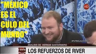 Periodistas argentinos humillan e insultan a México y al fútbol mexicano [upl. by Radley261]