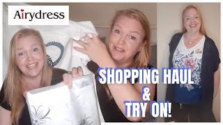 Clothes haul and try on  AirydressAirycloth try on and shopping haul BBW clothes haul [upl. by Seem]