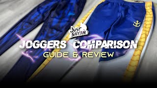 Jogger Comparison Guide  JustSaiyan Gear [upl. by Odlaner77]