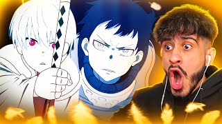 SHINRA VS SHO STARTS  Fire Force Episode 21 REACTION [upl. by Parik]