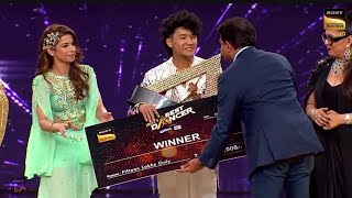 Indias Best Dancer 3 Winner Announcement  Samarpan Lama  Ibd 3 Grand Finale  Ibd 3 Winner 2023 [upl. by Timmi133]