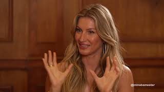 Angélica entrevista Gisele Bündchen sobre livro luto crises de pânico alimentação e bemestar [upl. by Jelena767]