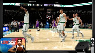 NBA 2K22 Arcade Edition 4K60 Apple TV 4K 2nd generation Gameplay [upl. by Eelame]