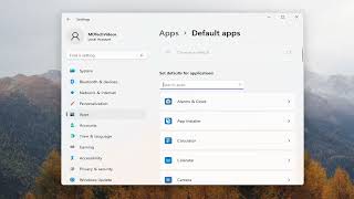 How to Set or Change the Default Media Player in Windows 11 Tutorial [upl. by Erfert30]