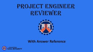 Project Engineer Reviewer Part 1  4 with answer Reference [upl. by Aciretal]