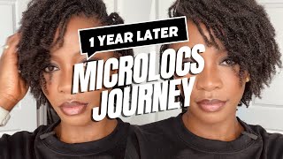 1 YEAR Microlocs Update  WHAT IVE LEARNED [upl. by Ibed128]