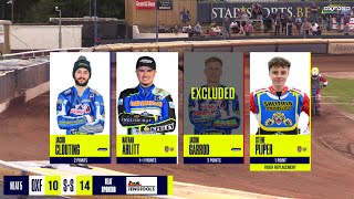 Heat 5  Oxford vs ScunthorpeSheffield  National League  OXFORD SPEEDWAY TV 2024 [upl. by Alathia469]