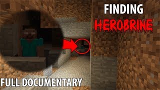 Finding Herobrine in Minecraft Full Documentary  5 SIGHTINGS [upl. by Leizo]