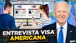 10 Preguntas Frecuentes en la Entrevista de la Visa Americana 2024 [upl. by Bremble]