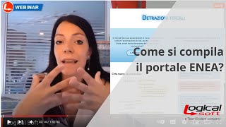 Come si compila il portale ENEA per il Superbonus 110 [upl. by Harding230]