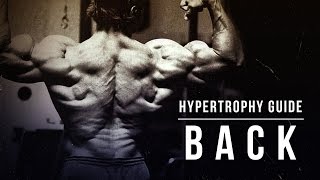 Hypertrophy Guide  Back  JTSstrengthcom [upl. by Onida]