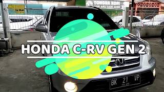 Honda CRV 20 2005 Cuma 8090 jutaan SUV kaya Fitur Nyamannya jauh dari harga LCGC Pajak Lumayan [upl. by Vig415]