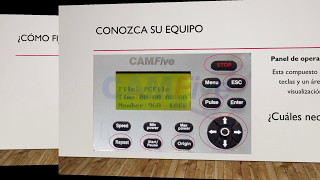 CORTADORA LASER CAMFIVE [upl. by Oakman]