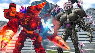 NEW IRON TITAN DRILL MAN VS NEW UPGRADED COUNTER TITAN In Garrys Mod [upl. by Nealey]