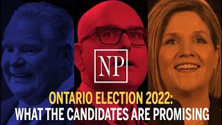 Ontario election 2022 What the parties are promising [upl. by Dranrev]