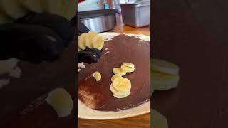 Crepé ⭐️🧡⭐️ nutella crepera food nutella chocolate creme helado crepe [upl. by Brendan]