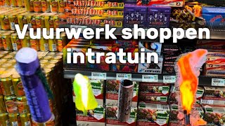 vuurwerk shoppen intratuin [upl. by Ibba197]