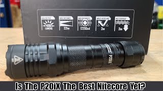 Nitecore P20iX  4000 LUMEN USBC Rechargeable Tactical Flashlight Review [upl. by Annadroj]