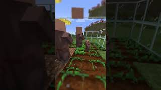 This is the BEST Automatic Villager Farm for Minecraft 121 in Java and Bedrock Edition shorts [upl. by Nawuj]