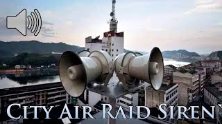 City Air Raid Siren Sound Effect 🚨 [upl. by Eselahc]